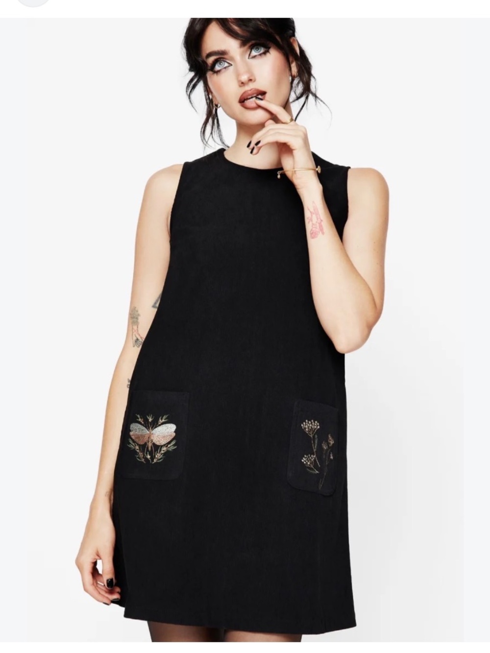 Disturbia corduroy dress
